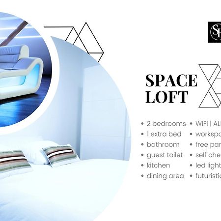 Secret Hideaways Space Loft Wohndesign Auf 2 Etagen L 450M Bis Uni Duisburg Luaran gambar