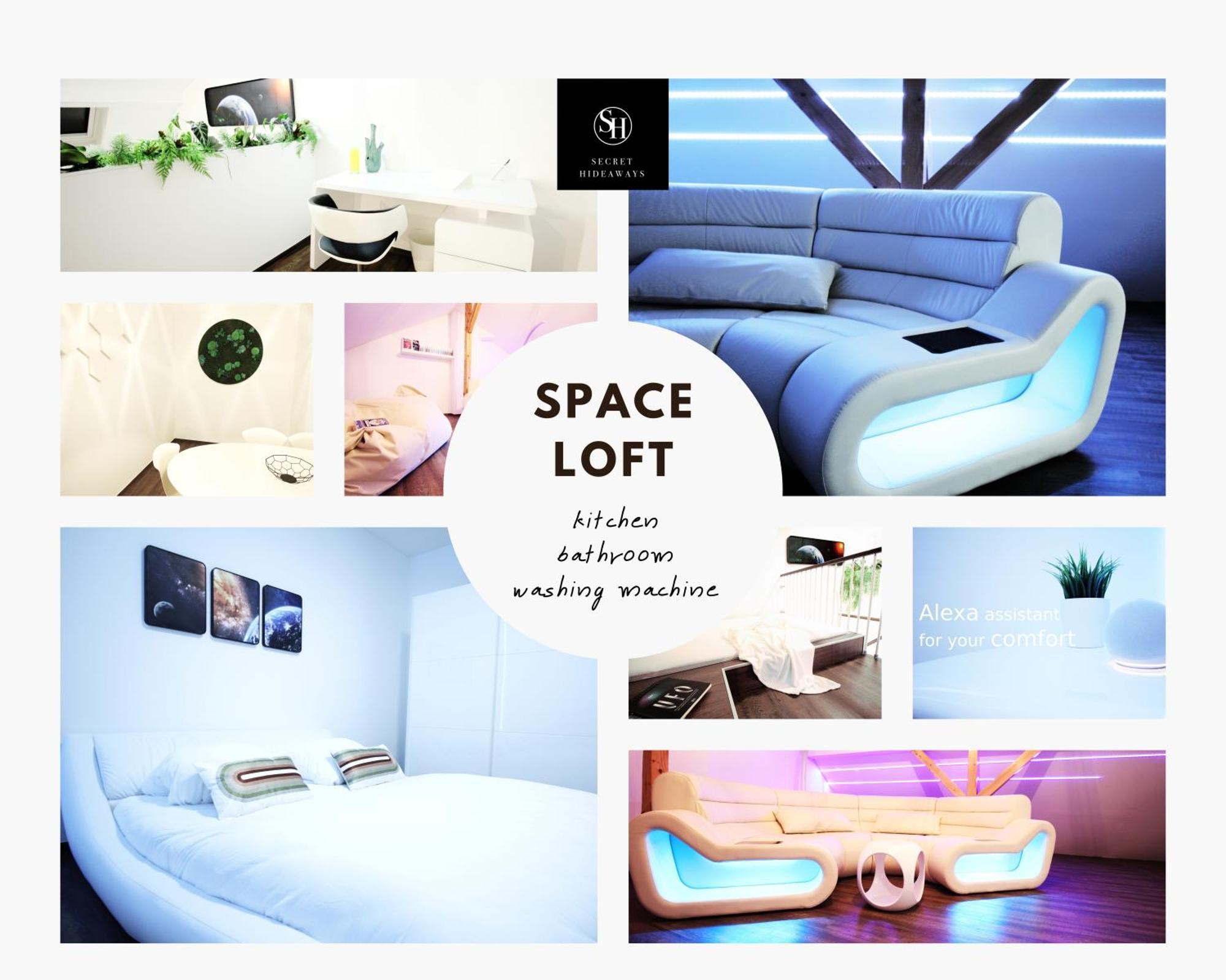 Secret Hideaways Space Loft Wohndesign Auf 2 Etagen L 450M Bis Uni Duisburg Luaran gambar