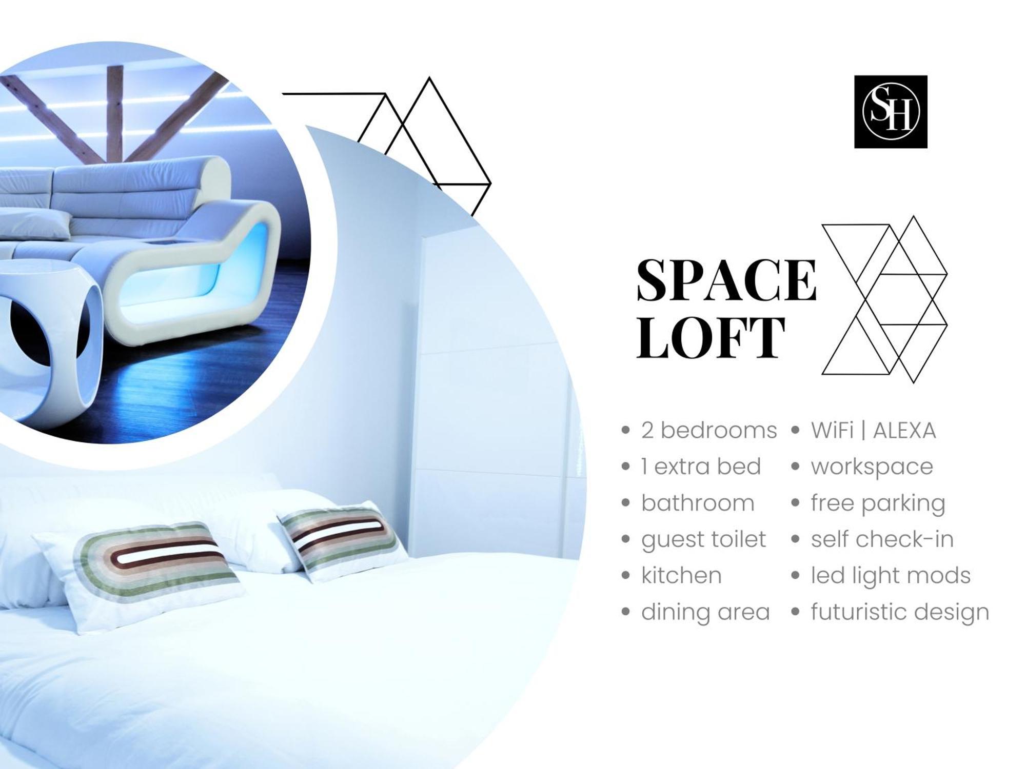 Secret Hideaways Space Loft Wohndesign Auf 2 Etagen L 450M Bis Uni Duisburg Luaran gambar